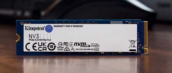 金士顿 NV3 1T PCIE 4.0读6000写5000 QLC