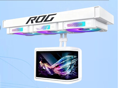 华硕 ROG 龙王四 360 ARGB 白色 曲面