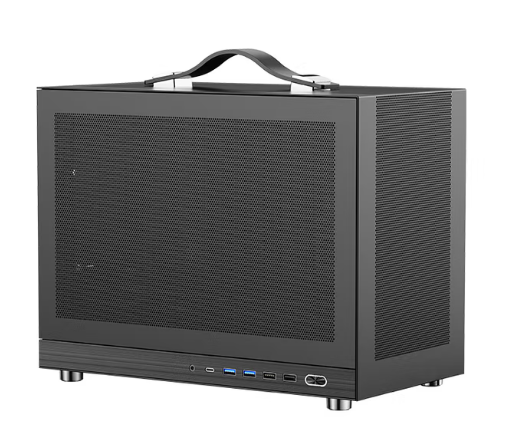 闪麟 G300 MESH版 黑色 手提机箱 MATX
