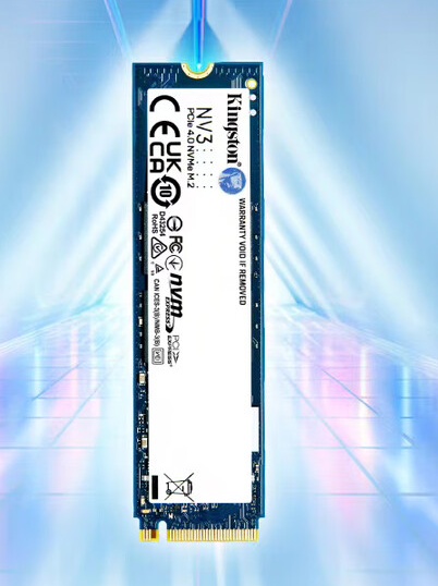 金士顿 NV3 2T PCIE 4.0读6000写5000 QLC