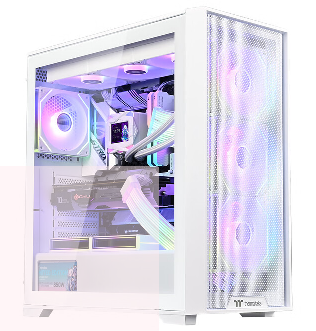 TT 刚影风S 白色 ATX 360