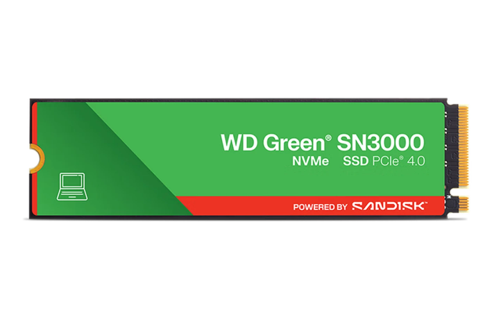 西数 蓝盘SN3000 1T PCIE 4.0 读5000