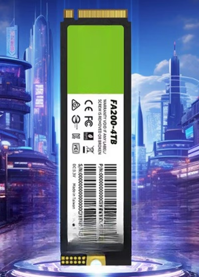 宏碁 FA200-2T NVME4.0 7200/6200 QLC